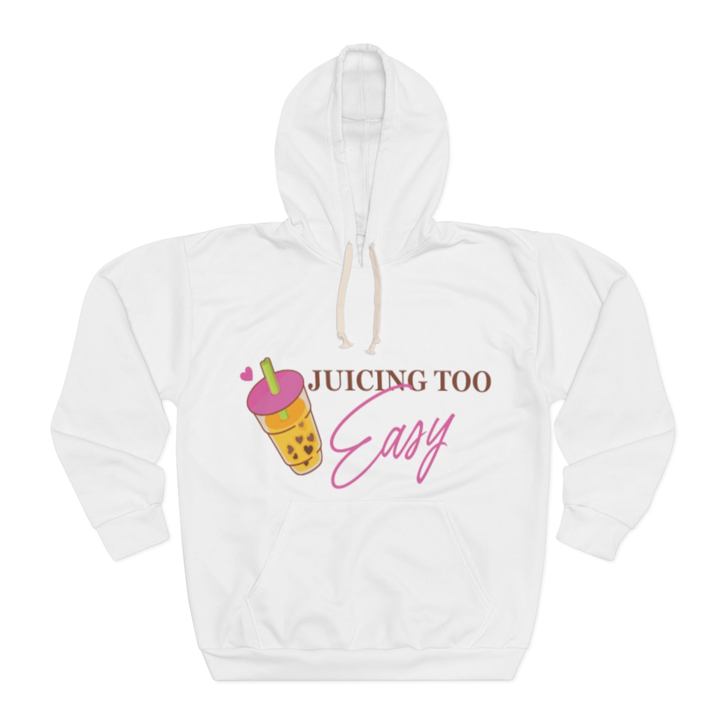 Unisex Pullover Hoodie (AOP) - Juicing Too Easy