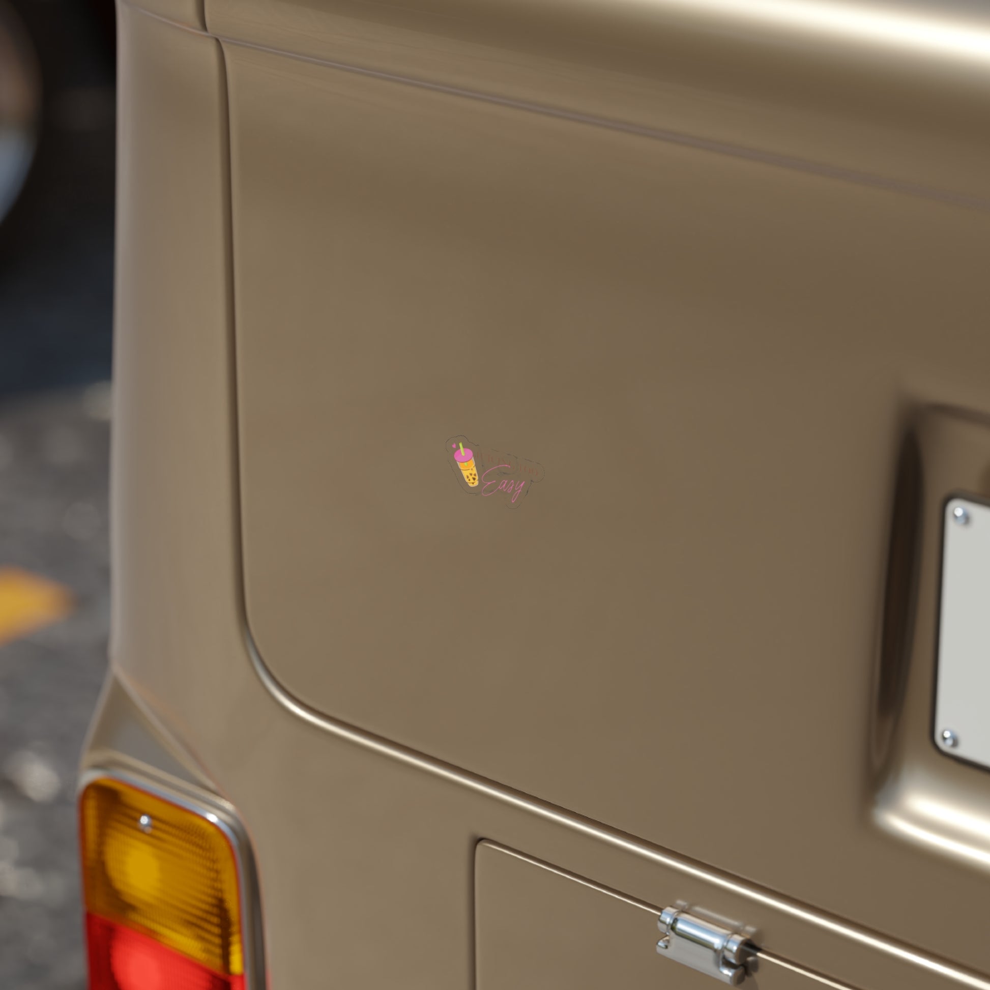 Transparent Outdoor Stickers, Die-Cut, 1pc - Juicing Too Easy