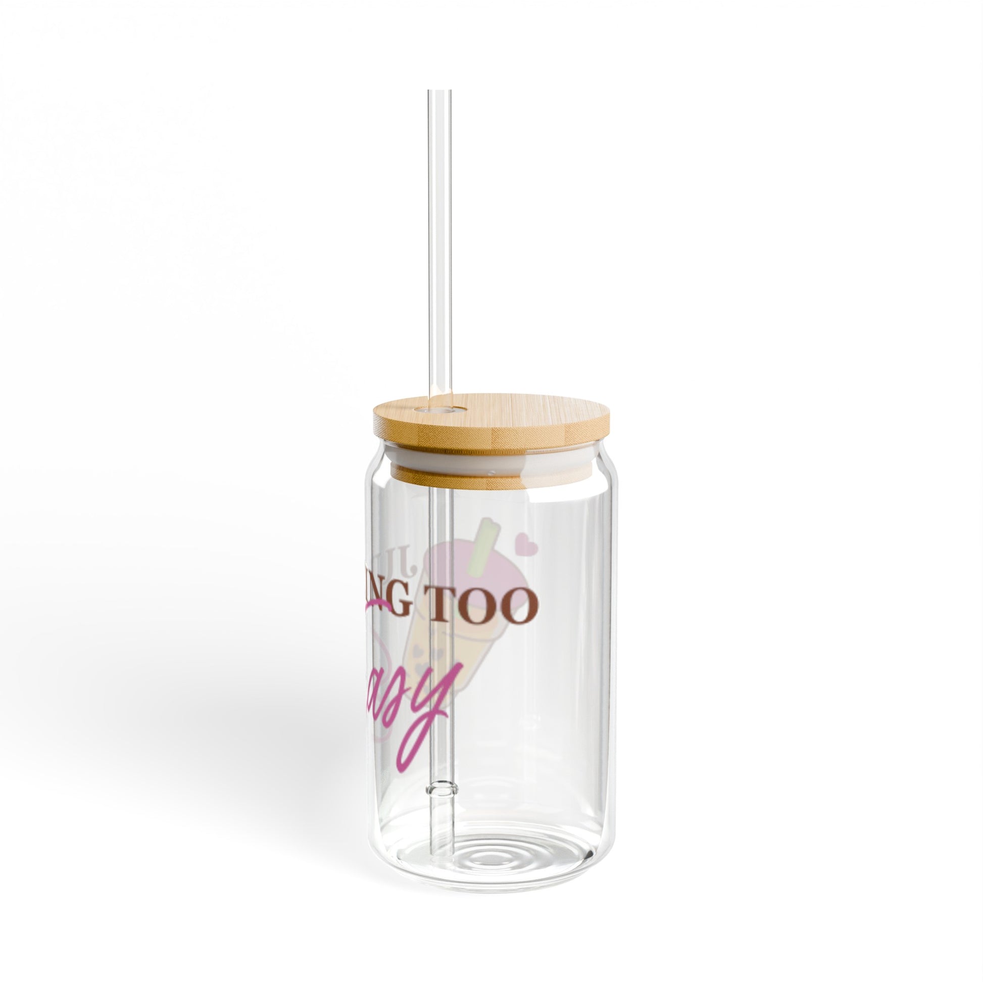 Sipper Glass, 16oz - Juicing Too Easy