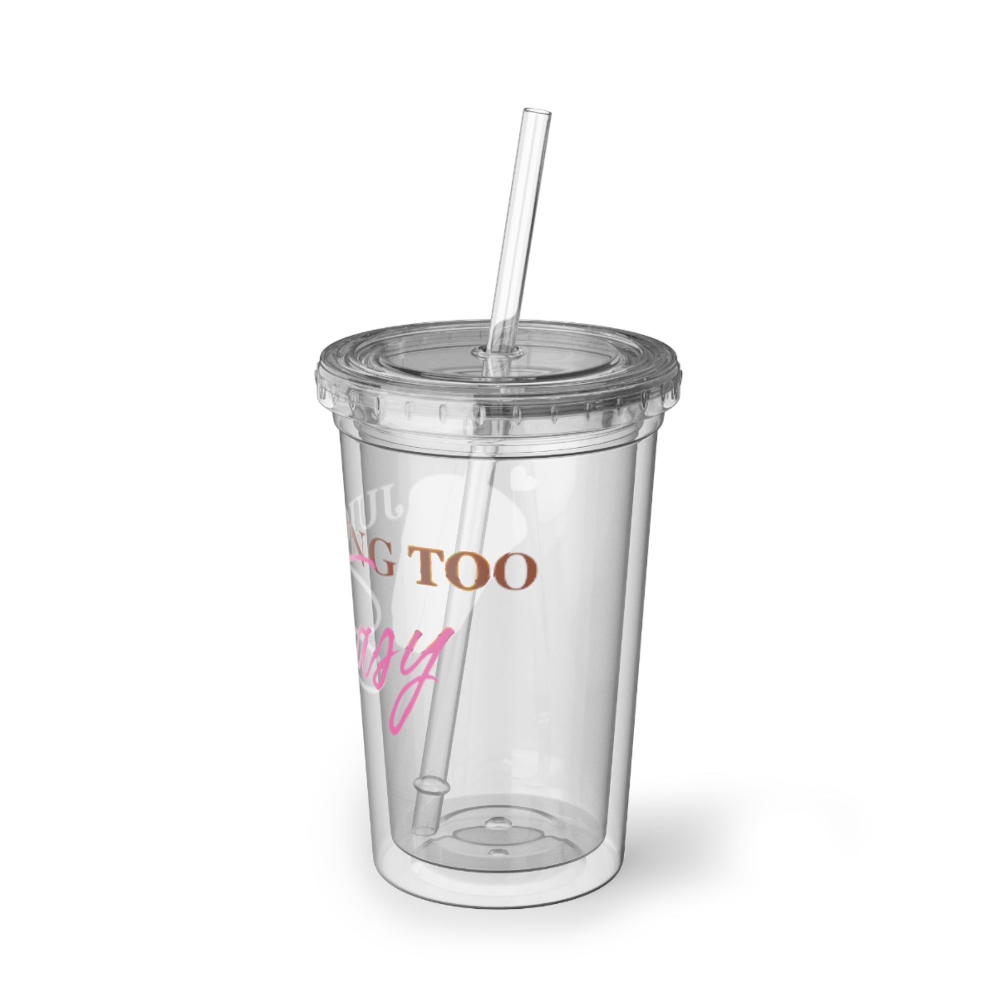 Suave Acrylic Cup - Juicing Too Easy